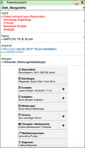 Screenshot PalliDoc WebApp